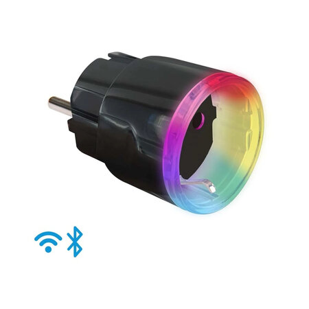 Shelly Shelly Plus Plug S - Next-Generation Wi-Fi operated Plug - Black