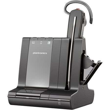 Hewlett & Packard INC. POLY Savi 8245 DECT 1880-1900 MHz Headset +USB-A to USB-C Cable +D400
