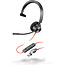 Hewlett & Packard INC. POLY Blackwire 3310 Monaural USB-C Headset + USB-C/A adapter