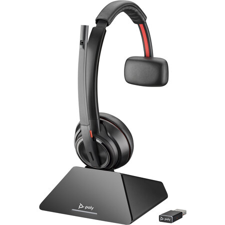 Hewlett & Packard INC. POLY Savi 8210-M Office DECT 1880-1900 MHz Single Ear Headset