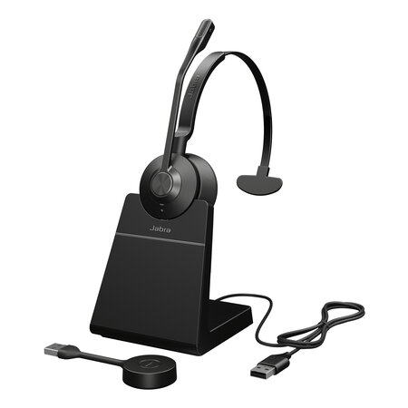 Jabra Jabra Engage 55 SE Headset Draadloos Hoofdband Kantoor/callcenter Zwart