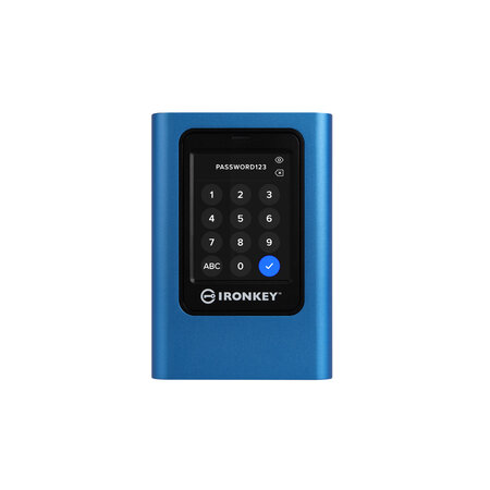 Kingston Kingston Technology IronKey 1920GB Vault Privacy 80 XTS-AES 256-bits beveiligde externe SSD