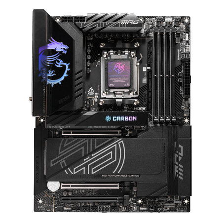 MSI MSI MPG X870E CARBON WIFI moederbord AMD X870E Socket AM5 ATX