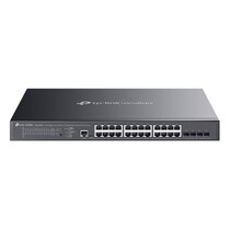 TP-Link Omada SG3428XMPP netwerk-switch Managed L2+ Gigabit Ethernet (10/100/1000) Power over Ethernet (PoE) 1U Zwart