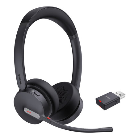 Yealink Yealink WH64 Hybrid Dual UC Headset Draadloos Hoofdband Kantoor/callcenter Micro-USB Bluetooth Zwart
