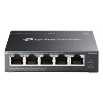 TP-Link Omada ES205G Managed Gigabit Ethernet (10/100/1000) Power over Ethernet (PoE) Zwart