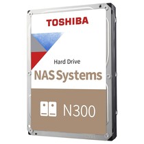 Toshiba N300 interne harde schijf 10 TB 7200 RPM 512 MB 3.5" SATA III