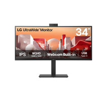 LG 34BA85QE-B computer monitor 86,4 cm (34") 3440 x 1440 Pixels Wide Quad HD LCD Zwart
