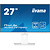 Iiyama iiyama ProLite XUB2797QSU-W2 computer monitor 68,6 cm (27") 2560 x 1440 Pixels Quad HD LED Wit