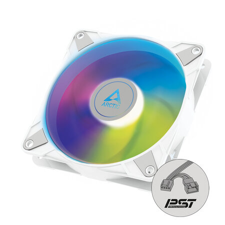 ARCTIC ARCTIC P14 PWM PST A-RGB Computer behuizing Ventilator 14 cm Wit 1 stuk(s)