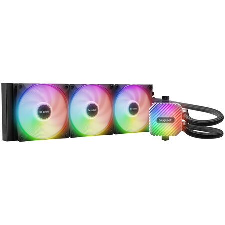 Be Quiet! be quiet! LIGHT LOOP 360mm Black Processor Alles-in-één vloeistofkoeler 12 cm Zwart 1 stuk(s)