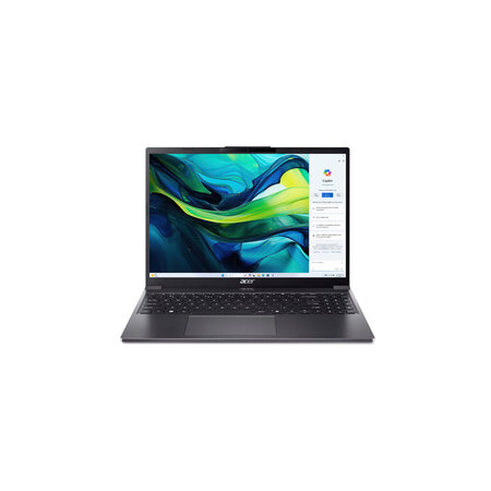 Acer Acer Aspire Go 15 AG15-51P-39WR Intel® Core™ i3 i3-1215U Laptop 38,9 cm (15.3") WUXGA 16 GB DDR5-SDRAM 512 GB SSD Wi-Fi 6 (802.11ax) Windows 11 Home Grijs