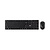 Acer Acer Combo Set - Wireless Keyboard+mouse toetsenbord Inclusief muis Thuis/Werk USB Zwart, Grijs