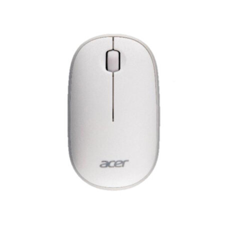 Acer Acer Wireless Bubble Mouse - AMR100 White (Retail pack) muis Universeel Ambidextrous RF Draadloos Optisch 1600 DPI