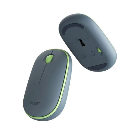Acer Acer Wireless Bubble Mouse - AMR100 Blue (Retail pack) muis Universeel Ambidextrous RF Draadloos Optisch 1600 DPI