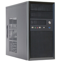 Chieftec CT-01B-OP computerbehuizing Mini Tower Zwart