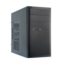 Chieftec HT-01B-OP computerbehuizing Mini Tower Zwart