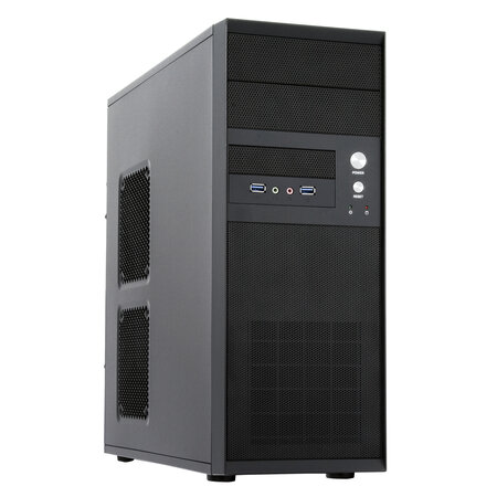 Chieftec Chieftec CQ-01B-U3-OP computerbehuizing Midi Tower Zwart