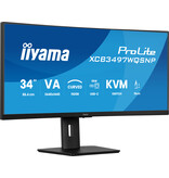 Iiyama iiyama ProLite XCB3497WQSNP-B1 computer monitor 86,4 cm (34") 3440 x 1440 Pixels UltraWide Quad HD LED Zwart