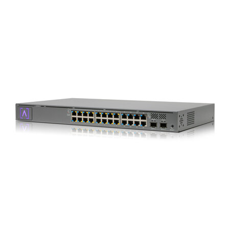 Alta Labs Alta Labs S24-POE netwerk-switch Managed Gigabit Ethernet (10/100/1000) Power over Ethernet (PoE) 1U Grijs