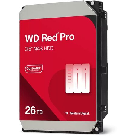 Western Digital Western Digital Red Pro WD260KFGX interne harde schijf 26 TB 7200 RPM 512 MB 3.5" SATA III