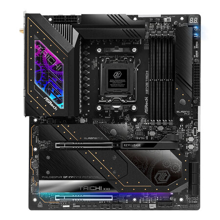 ASRock Asrock X870E Taichi AMD X870E Socket AM5 Verlengd ATX