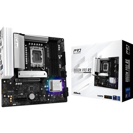 ASRock Asrock B860M Pro RS Intel B860 LGA 1851 (Socket V1) micro ATX
