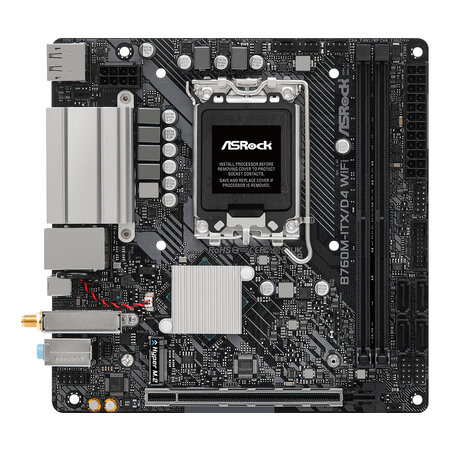 ASRock Asrock B760M-ITX/D4 WiFi Intel B760 LGA 1700 mini ITX