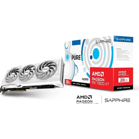 Sapphire Sapphire Radeon RX7900XT Pure 20GB GDDR6 HDMI
