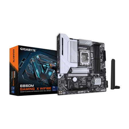 Gigabyte GIGABYTE B860M GAMING X WIFI6E moederbord Intel B860 LGA 1851 (Socket V1) micro ATX