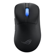ASUS ROG Keris II Ace Wireless AimPoint Black muis Gamen Rechtshandig RF Wireless + Bluetooth + USB Type-A Optisch 42000 DPI