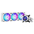 Asus ASUS ROG Strix LC III 360 ARGB White Edition Processor Alles-in-één vloeistofkoeler 12 cm Wit