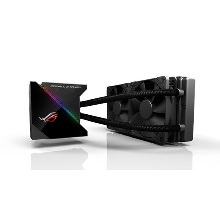 Asus ASUS ROG RYUJIN 240 Processor Alles-in-één vloeistofkoeler 12 cm Zwart 1 stuk(s)