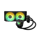 Asus ASUS TUF GAMING LC II 240 ARGB Processor Kit voor vloeistofkoeling 12 cm Zwart