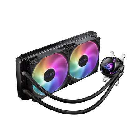 Asus ASUS ROG STRIX LC II 280 ARGB Processor Alles-in-één vloeistofkoeler 14 cm Zwart 1 stuk(s)