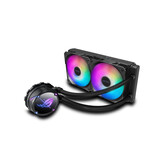 Asus ASUS ROG Strix LC II 240 ARGB Processor Alles-in-één vloeistofkoeler 12 cm Zwart