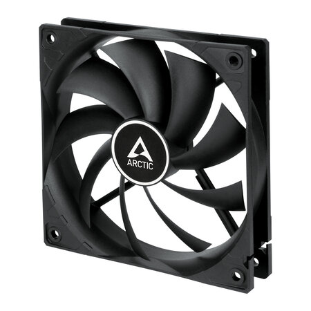 ARCTIC ARCTIC F12 Computer behuizing Ventilator 12 cm Zwart 1 stuk(s)