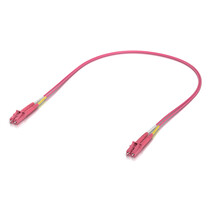 Ubiquiti UACC-OFC-M2-LULU-0.5M-50 InfiniBand en Glasvezelkabel 0,5 m LC LC/LC Roze