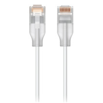 Ubiquiti UACC-Cable-Patch-EL-0.15M-W-24 netwerkkabel Doorschijnend, Wit 0,15 m Cat6