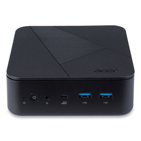 Acer Acer VN1502G-13U3U Intel® Core™ i3 i3-1315U 0 GB DDR4-SDRAM SSD Mini PC Zwart