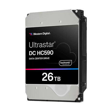 Western Digital Western Digital DC HC590 interne harde schijf 26 TB 7200 RPM 3.5" SATA
