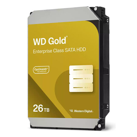 Western Digital Western Digital Gold WD261KRYZ interne harde schijf 26 TB 7200 RPM 512 MB 3.5" SATA III