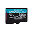 Kingston Kingston Technology 256GB microSDXC Canvas Go! Plus Gen4 200R A2 U3 enkel pakket zonder adapter