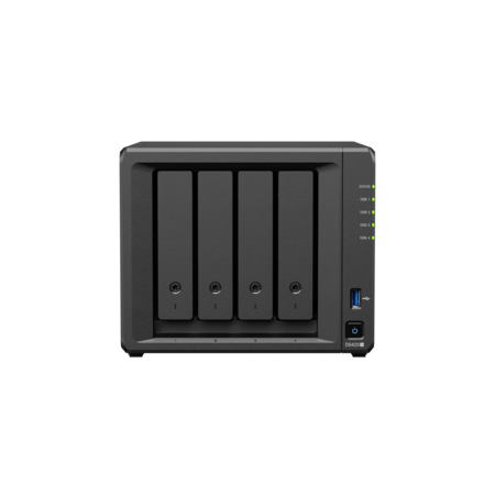 Synology Synology DiskStation DS425+ data-opslag-server NAS Intel® Celeron® J4125 2 GB DDR4 0 TB Zwart