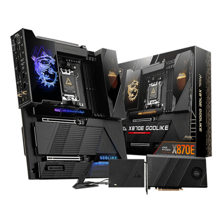 MSI MSI MEG X870E GODLIKE moederbord AMD X870E Socket AM5 Verlengd ATX