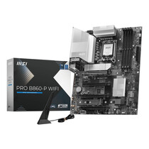 MSI PRO B860-P WIFI moederbord Intel B860 LGA 1851 (Socket V1) ATX