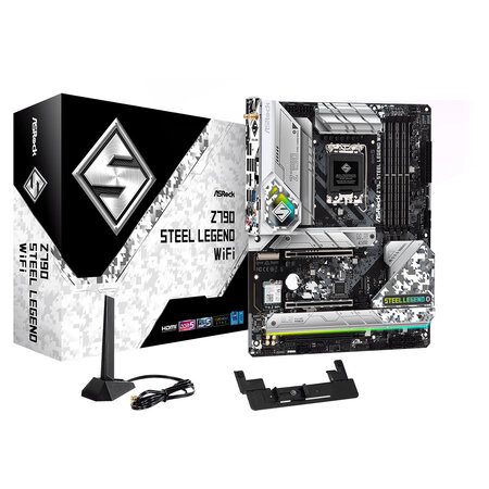 ASRock Asrock Z790 Steel Legend WiFi Intel Z790 LGA 1700 ATX