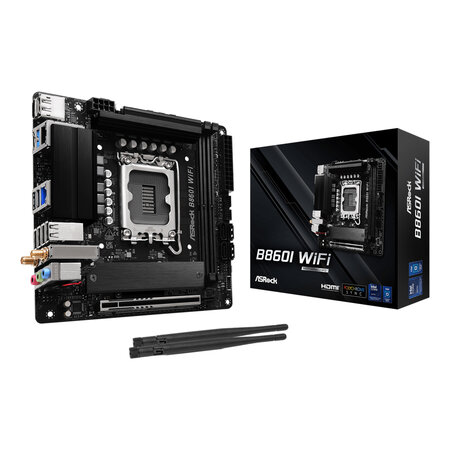 ASRock Asrock B860I WiFi Intel B860 LGA 1851 (Socket V1) mini ITX