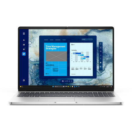 Dell DELL Pro PC16250 Intel Core Ultra 7 255U Laptop 40,6 cm (16") Full HD+ 16 GB DDR5-SDRAM 512 GB SSD Wi-Fi 6E (802.11ax) Windows 11 Pro US International Platina
