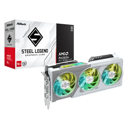 ASRock Asrock AMD Radeon RX 9060 XT Steel Legend 16GB OC GDDR6